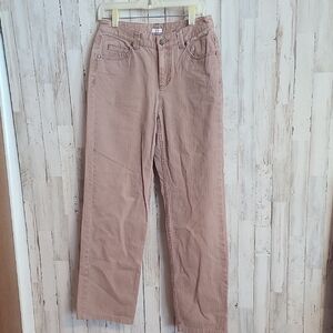 Liz Claiborne Women's Straight Leg Jeans - Light Brown
